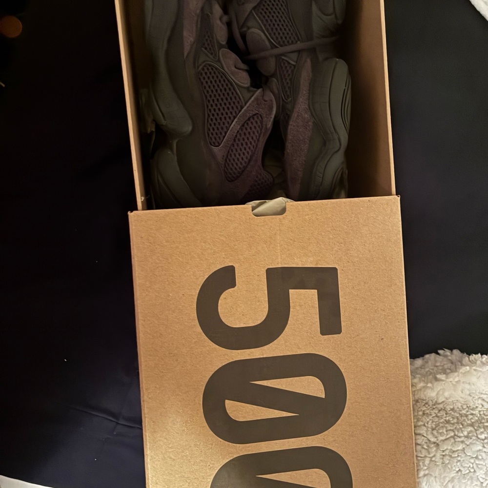 Yeezy 500 Men's Black Sneakers